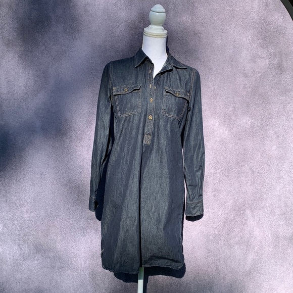 Chaps Denim shirt dress size S - Picture 3 of 9